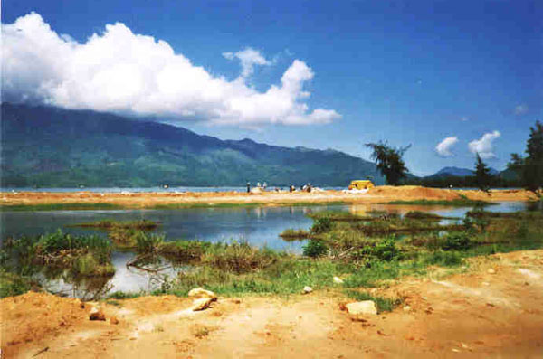 plage vers nha Trang
